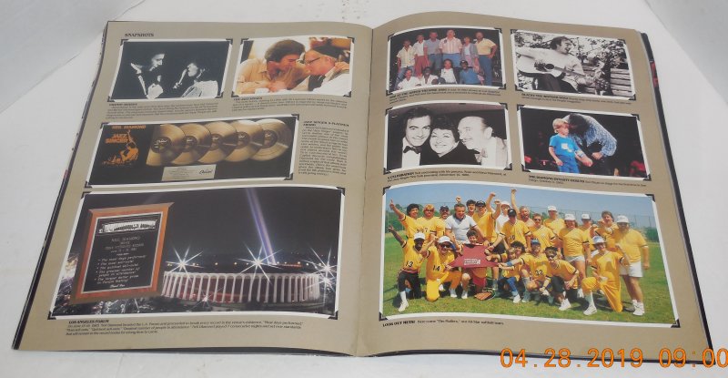 Image 11 of Neil Diamond 1987 Headed For the Future Tour Concert Program Souvenir Book HTF