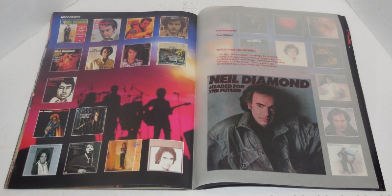 Image 13 of Neil Diamond 1987 Headed For the Future Tour Concert Program Souvenir Book HTF