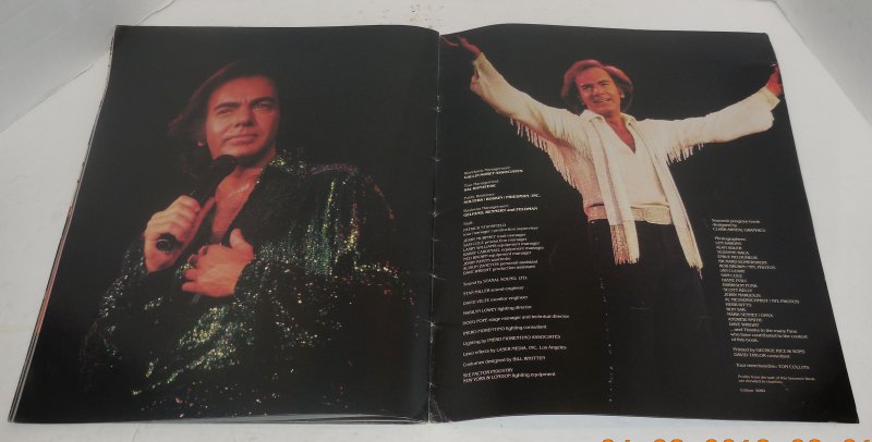 Image 15 of Neil Diamond 1987 Headed For the Future Tour Concert Program Souvenir Book HTF