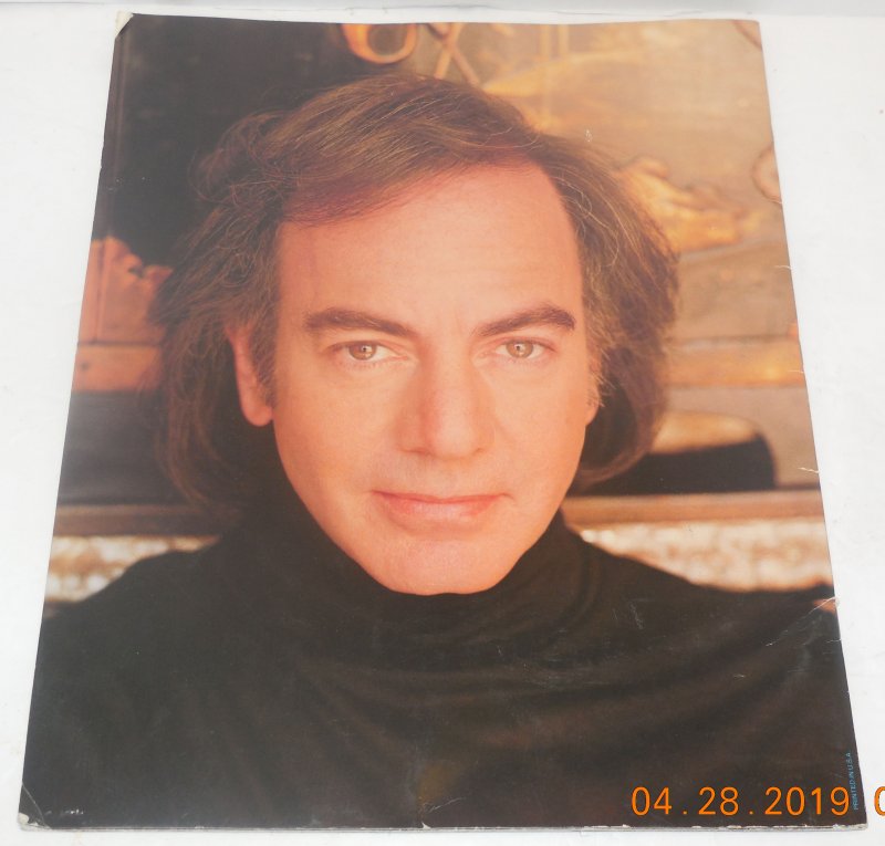 Image 1 of Neil Diamond 1989 Best Years Of Our Lives Tour Concert Program Souvenir Book HTF