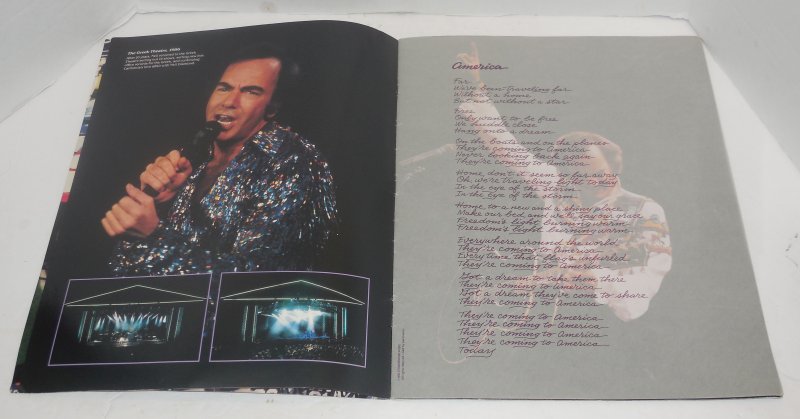 Image 3 of Neil Diamond 1989 Best Years Of Our Lives Tour Concert Program Souvenir Book HTF