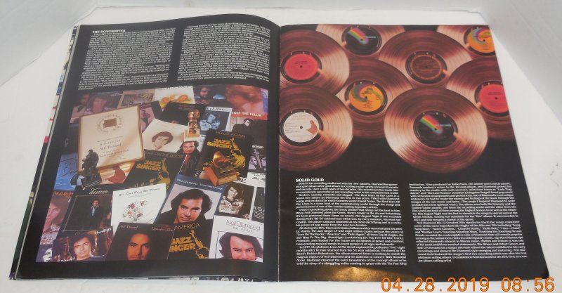 Image 4 of Neil Diamond 1989 Best Years Of Our Lives Tour Concert Program Souvenir Book HTF