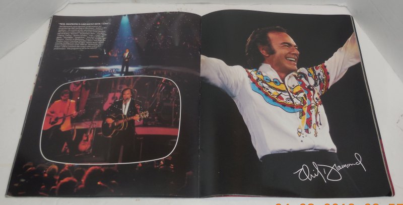 Image 9 of Neil Diamond 1989 Best Years Of Our Lives Tour Concert Program Souvenir Book HTF