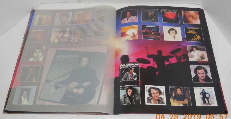 Image 12 of Neil Diamond 1989 Best Years Of Our Lives Tour Concert Program Souvenir Book HTF