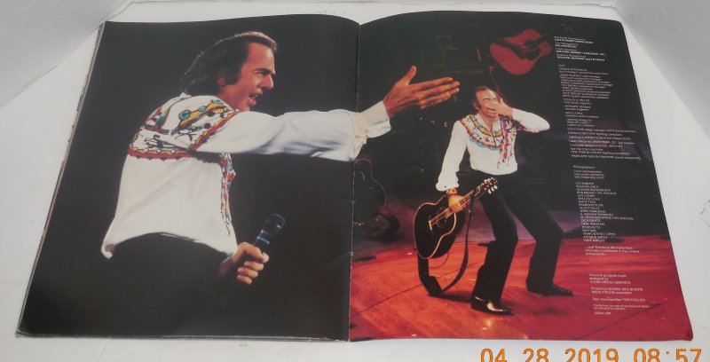 Image 13 of Neil Diamond 1989 Best Years Of Our Lives Tour Concert Program Souvenir Book HTF