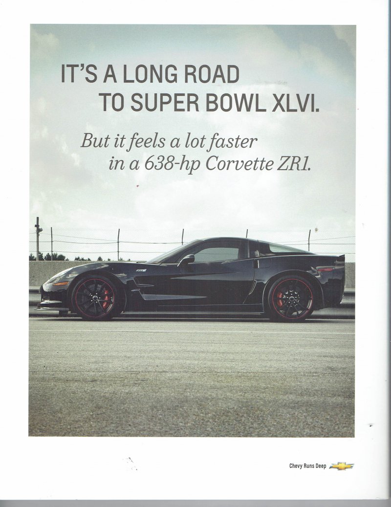 Image 1 of Super Bowl 46 XLVI program Patriots Giants Superbowl