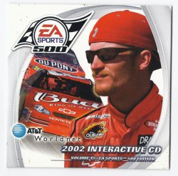 2002 EA SPORTS 500 interactive CD Program
