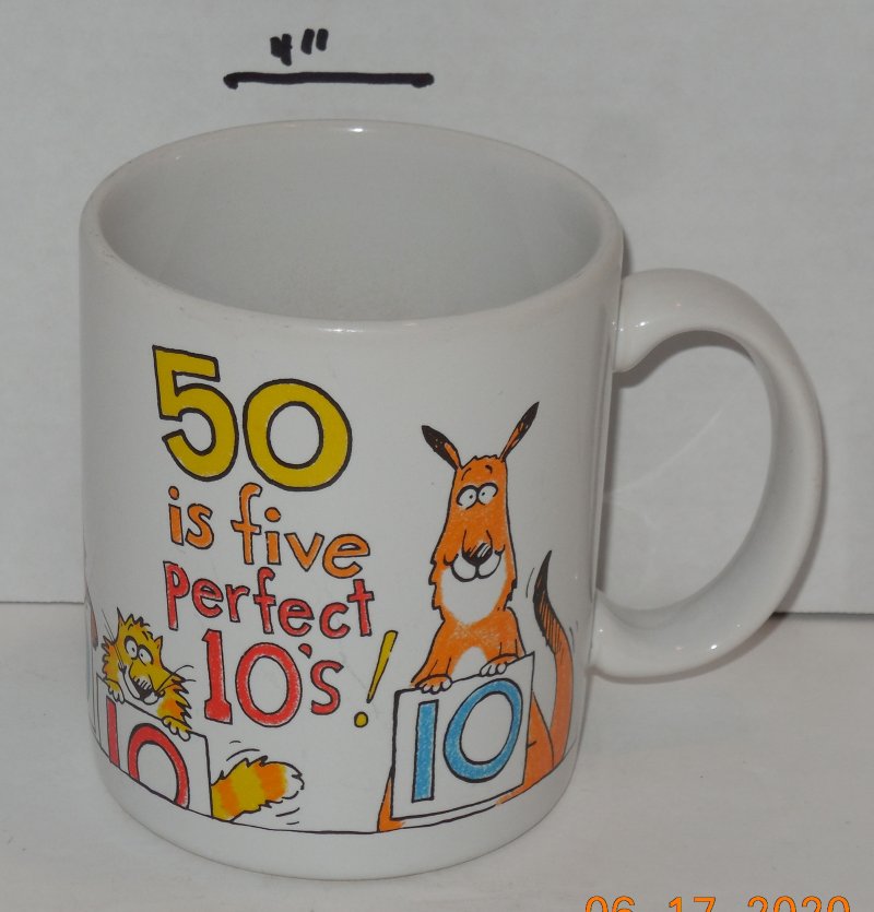 Image 2 of 50 is 5 perfect 10 Coffee Mug Cup Ceramic