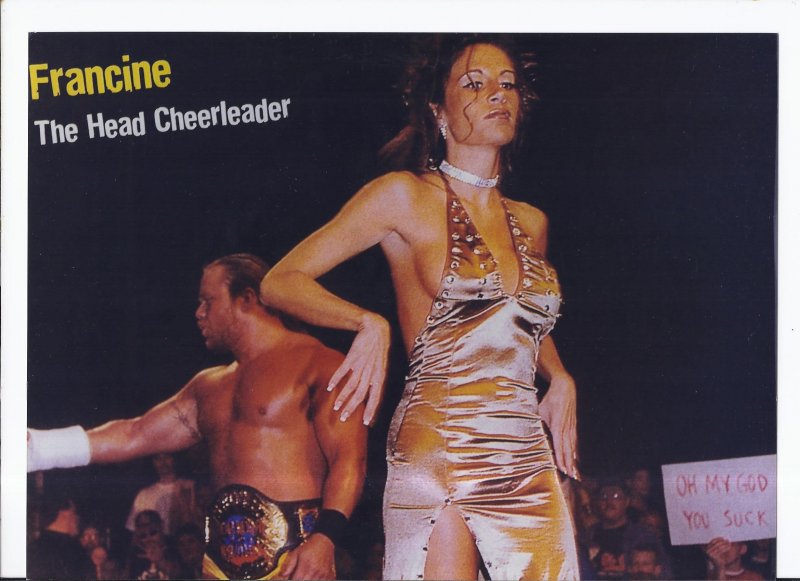 Image 0 of Francine 8x10 Unsigned Photo Wrestling WWE WWF WCW AWA TNA ECW DIVA