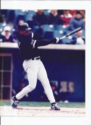 albert belle 8x10 Unsigned Photo MLB Indians White Sox Orioles