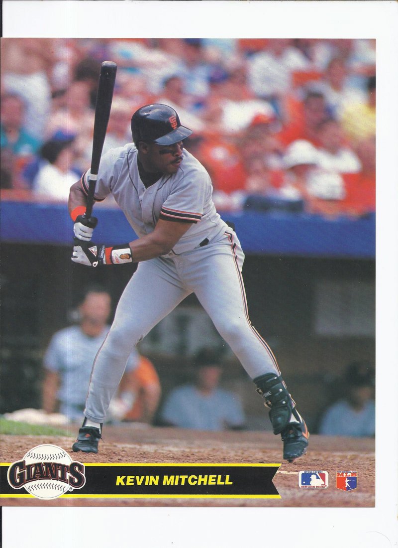 Image 0 of Kevin Mitchell 8x10 Unsigned Photo MLB San Francisco Giants