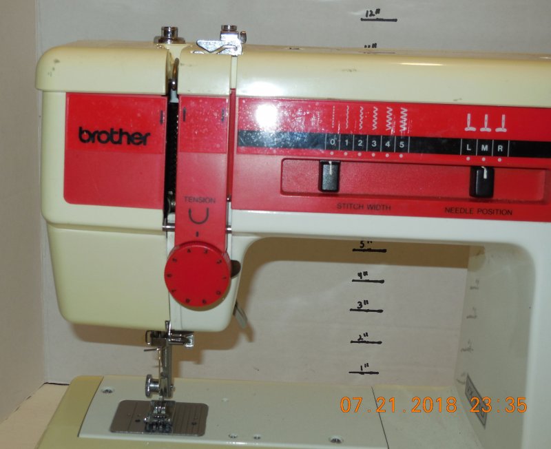 Image 2 of Brother Sewing Machine Model 286.1044180 with Foot pedal