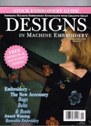 2003 Design In Machine Embroidery magazine February March Volume 19