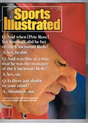 1989 Sports Illustrated July 3rd Pete Rose Cincinnati Reds