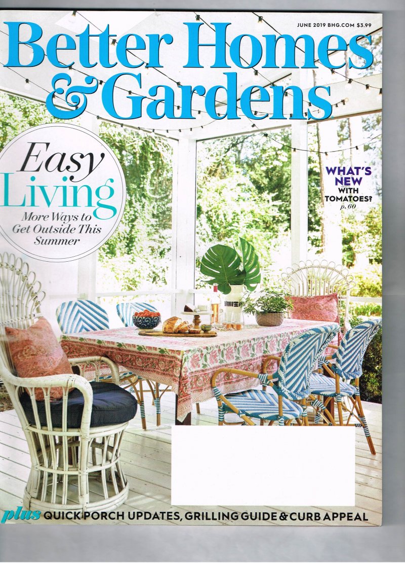 Better Homes and Gardens Magazine June 2019