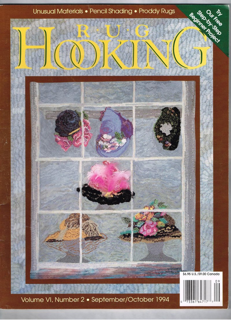Image 0 of Rug Hooking Magazine September October 1994 Volume 6 Number 2