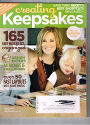 Creating Keepsakes Magazine March 2009