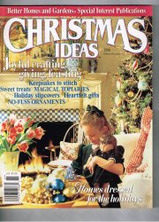 Better Homes and Garden Christmas Ideas Magazine 1996