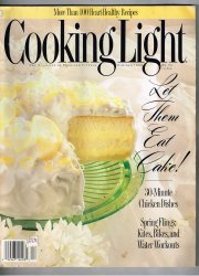 Cooking Light Magazine March April 1993