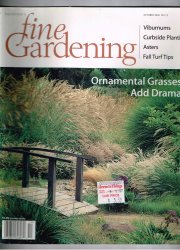 Taunton's Fine Gardening Magazine October 2000 Number 75