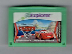 leapFrog Explorer Game Cart Disney Cars 2