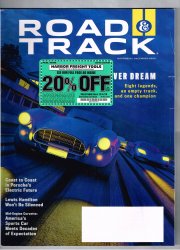 Road and Track Magazine November December 2020