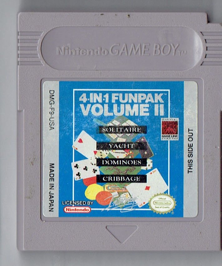 Image 0 of Nintendo Gameboy 4 In 1 Funpak Volume II Video Game Cart Only Rare HTF