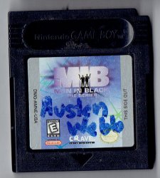 Nintendo Gameboy Color Men In Black The Series Video Game Cart Only Rare HTF