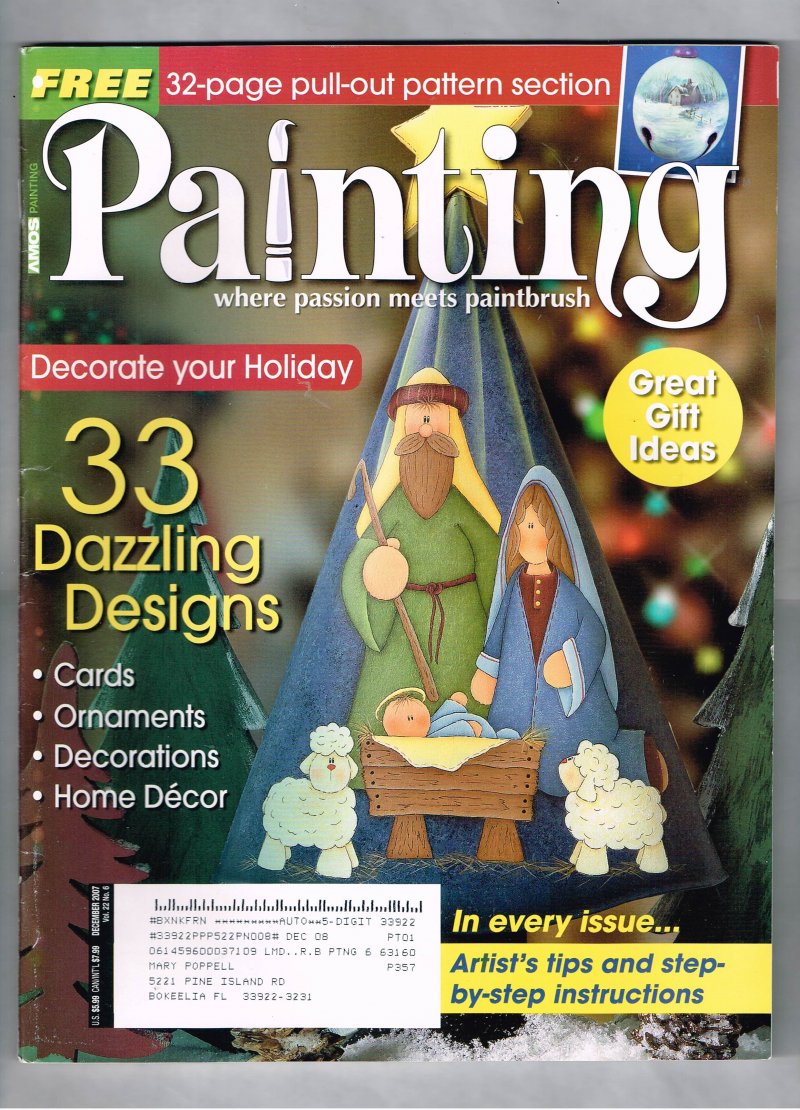 Painting Magazine December 2007 Volume 22 Number 6
