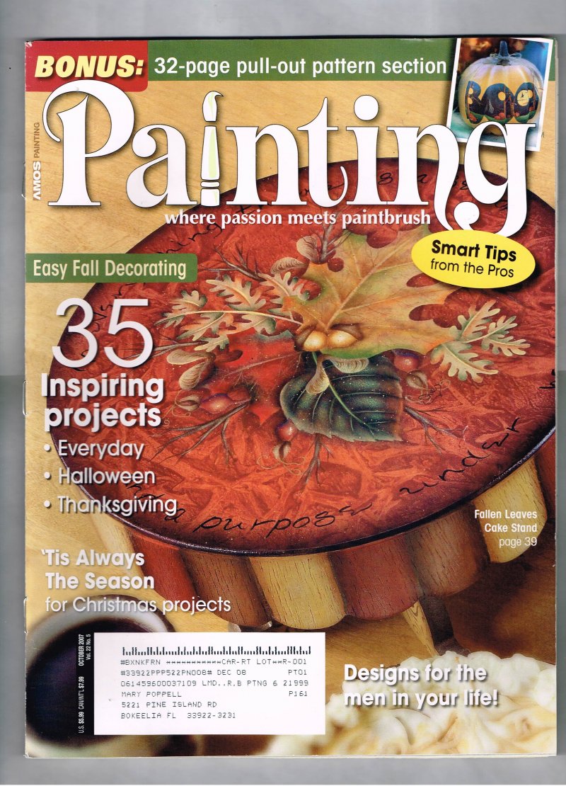 Painting Magazine October 2007 Volume 22 Number 5