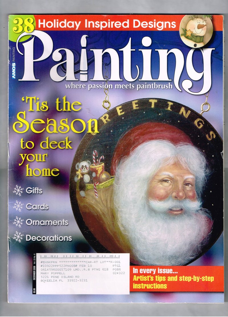 Painting Magazine December 2008 Volume 23 Number 6