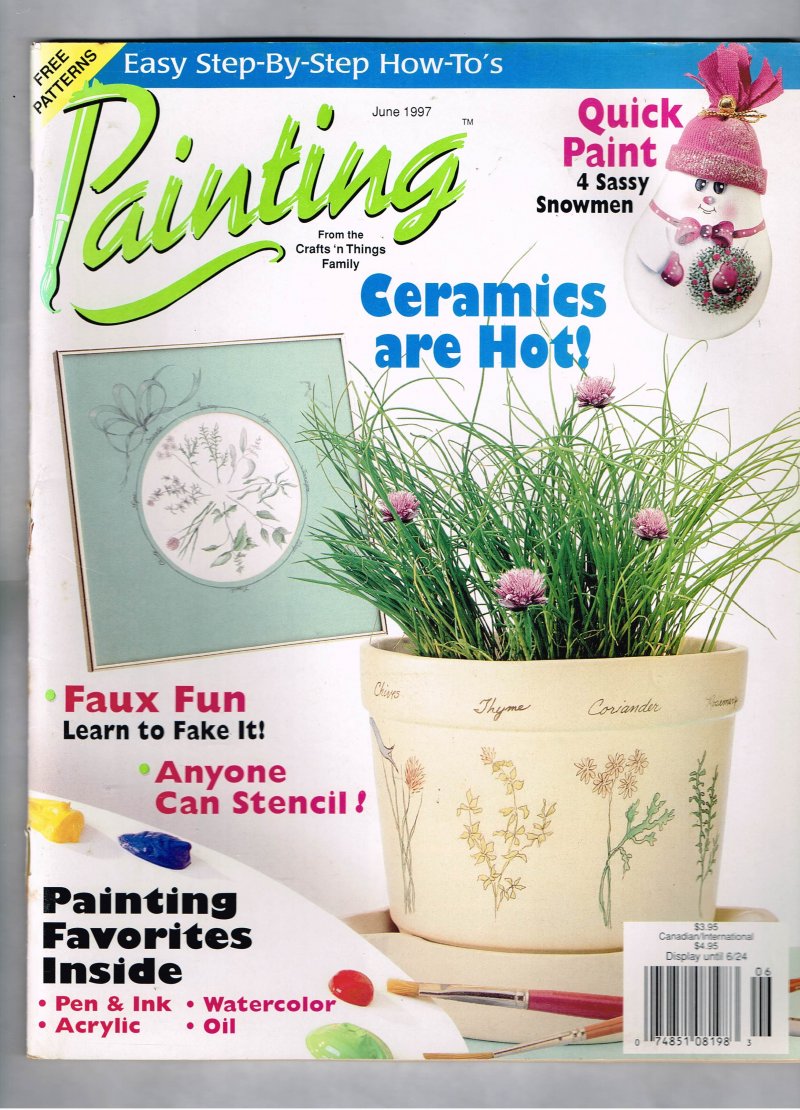 Painting Magazine June 1997