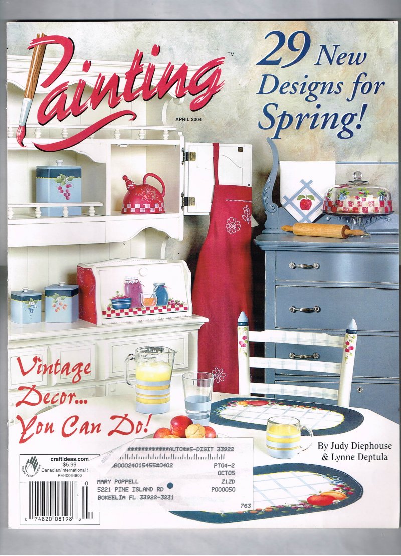 Painting Magazine April 2004