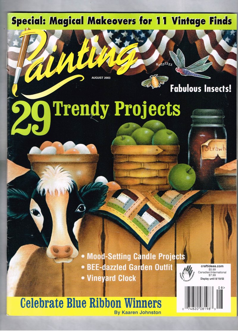 Painting Magazine August 2003