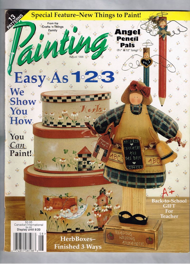 Painting Magazine August 1996