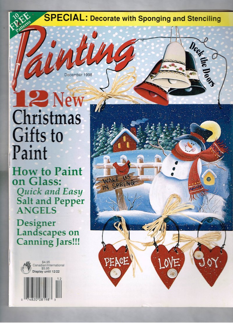 Painting Magazine December 1998