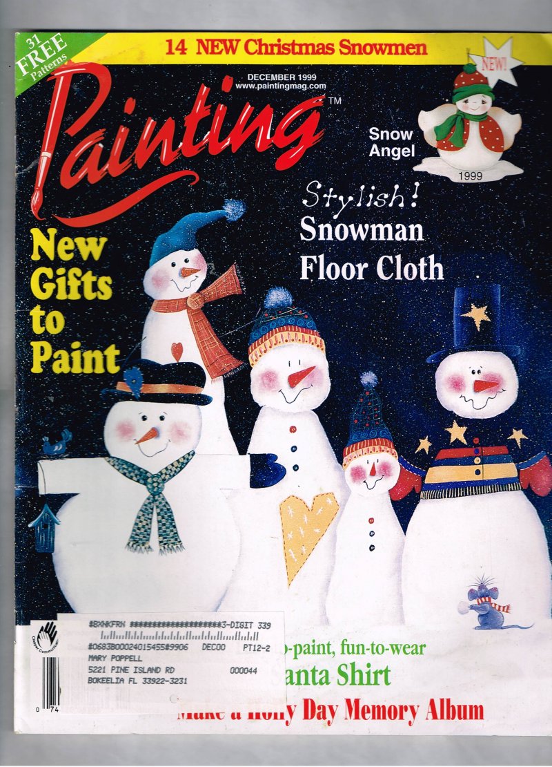 Painting Magazine December 1999