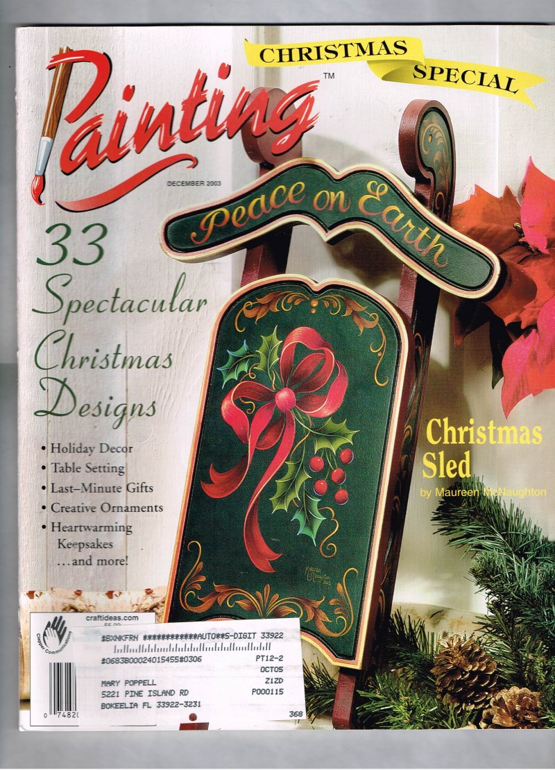 Painting Magazine December 2003