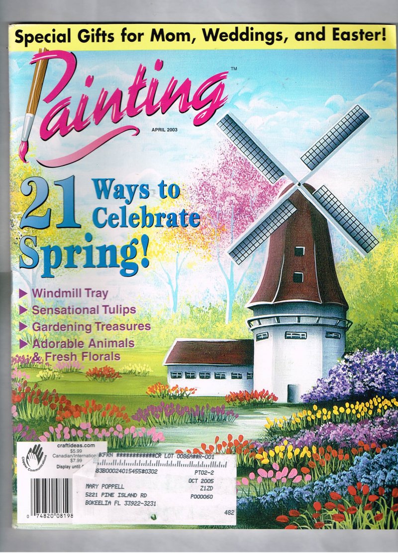 Painting Magazine April 2003