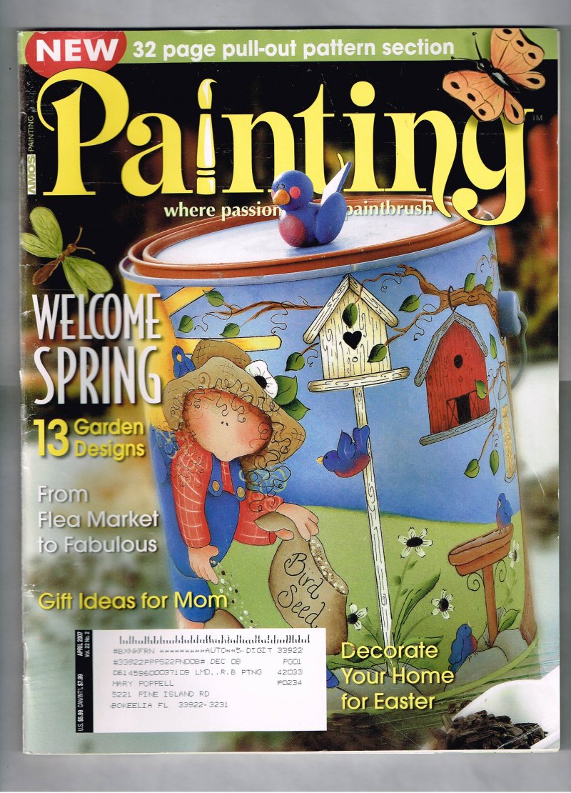 Painting Magazine April 2007 Volume 22 Number 2