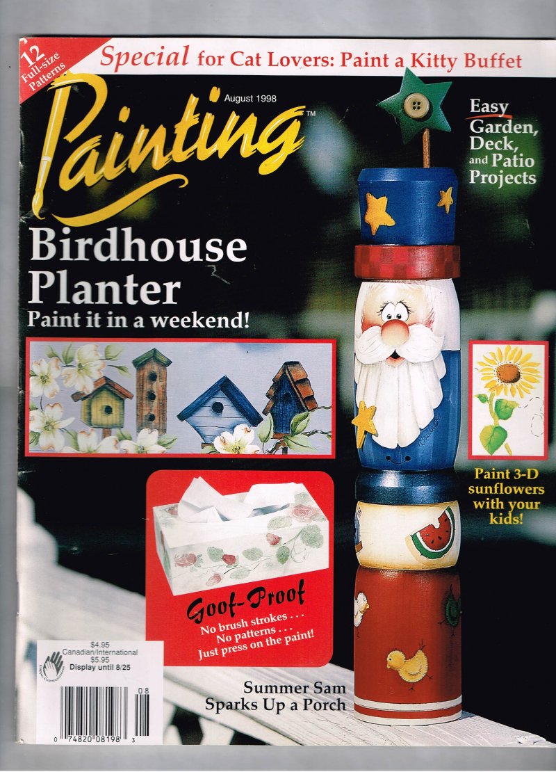 Painting Magazine August 1998