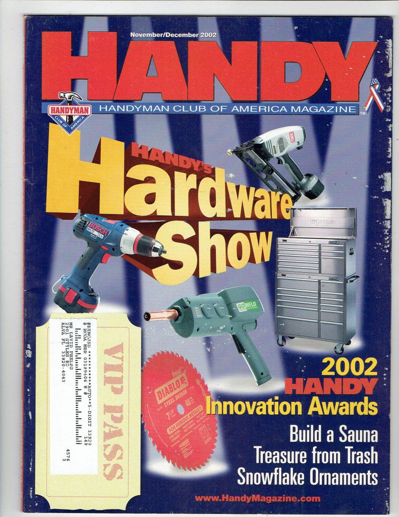 Handy Magazine November December 2002