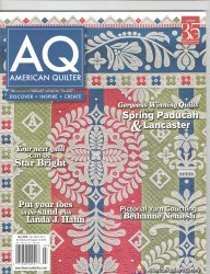 American Quilter Magazine July 2019 Volume 35 Number 4