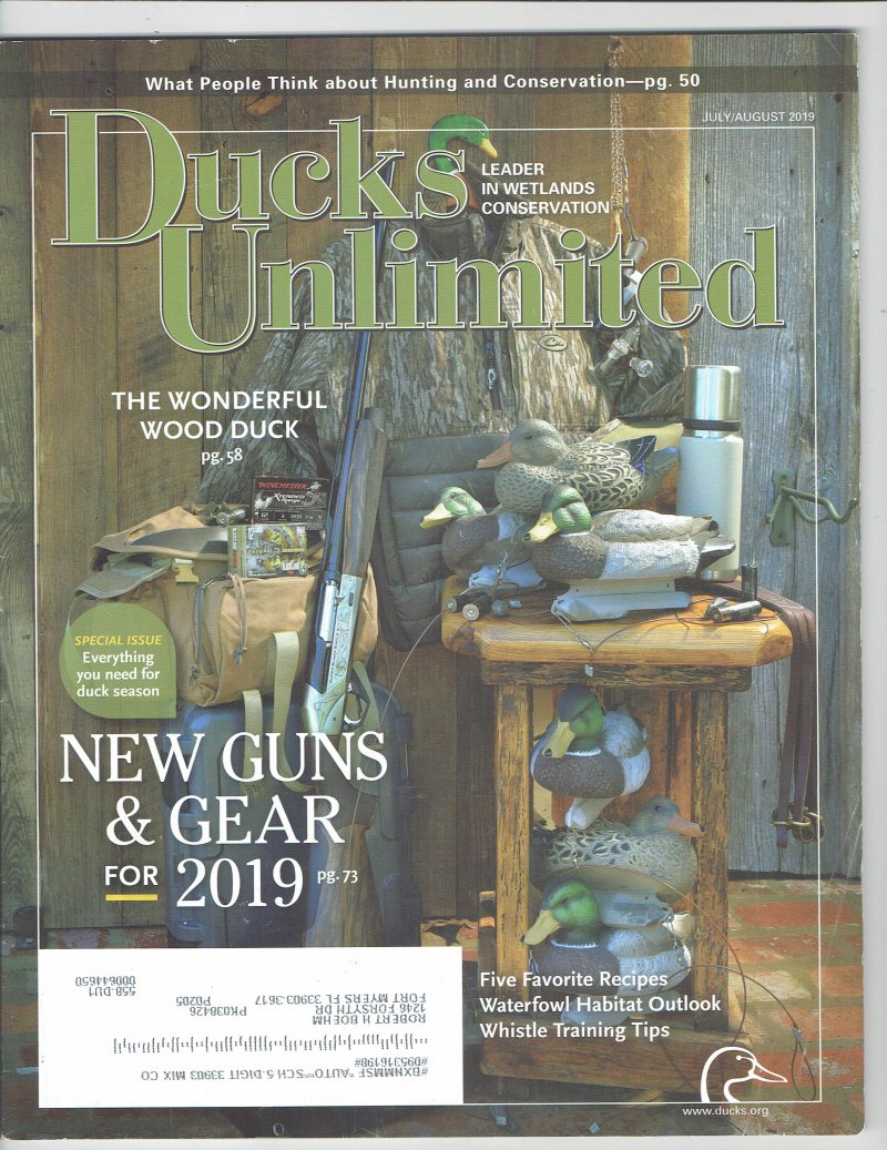 Image 0 of Ducks Unlimited Magazine July August 2019