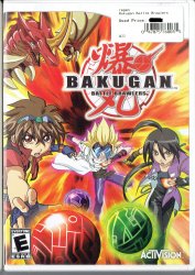 Nintendo Wii Bakugan Battle Brawlers video Game Complete