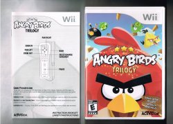 Nintendo Wii Angry Birds Trilogy video Game Complete