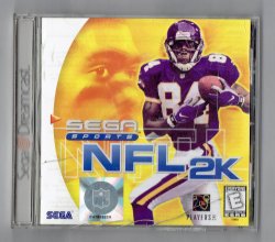 Sega Dreamcast Sega Sports NFL 2k Video Game Complete