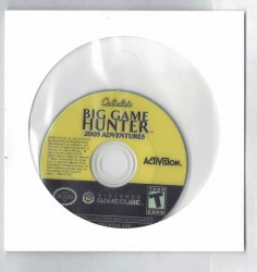 Nintendo GameCube Game Cabela's Big Game Hunter 2005 Adventures Disc Only