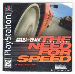 Need For Speed Manual Only Sony PlayStation