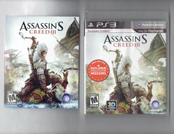 Assassin's Creed III PS3 Game PlayStation 3 CIB